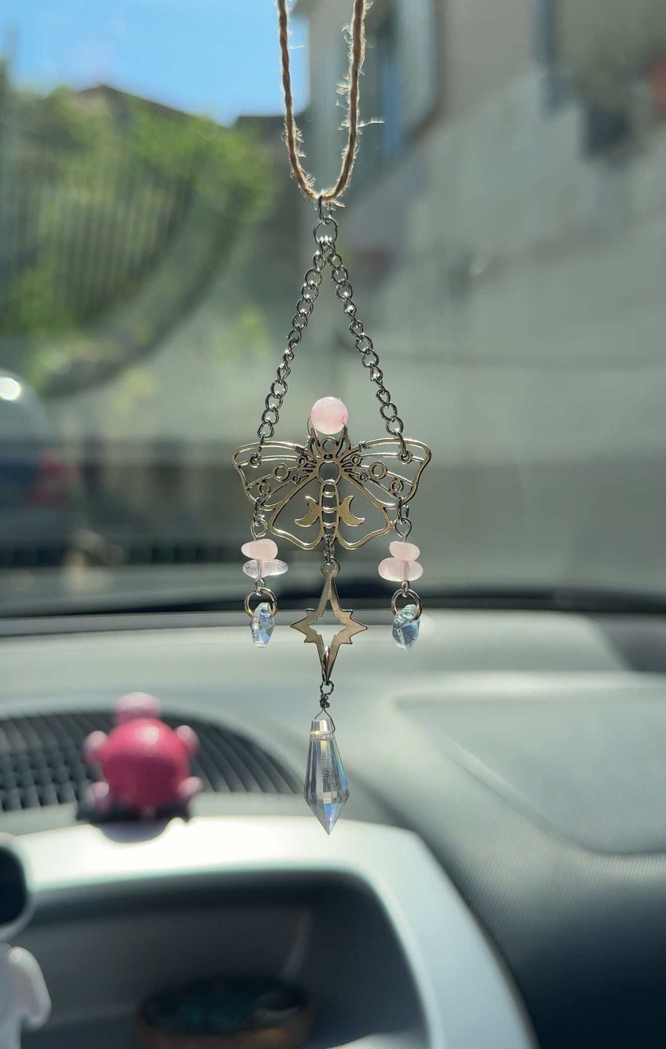 Mini Suncatcher Falena per Auto