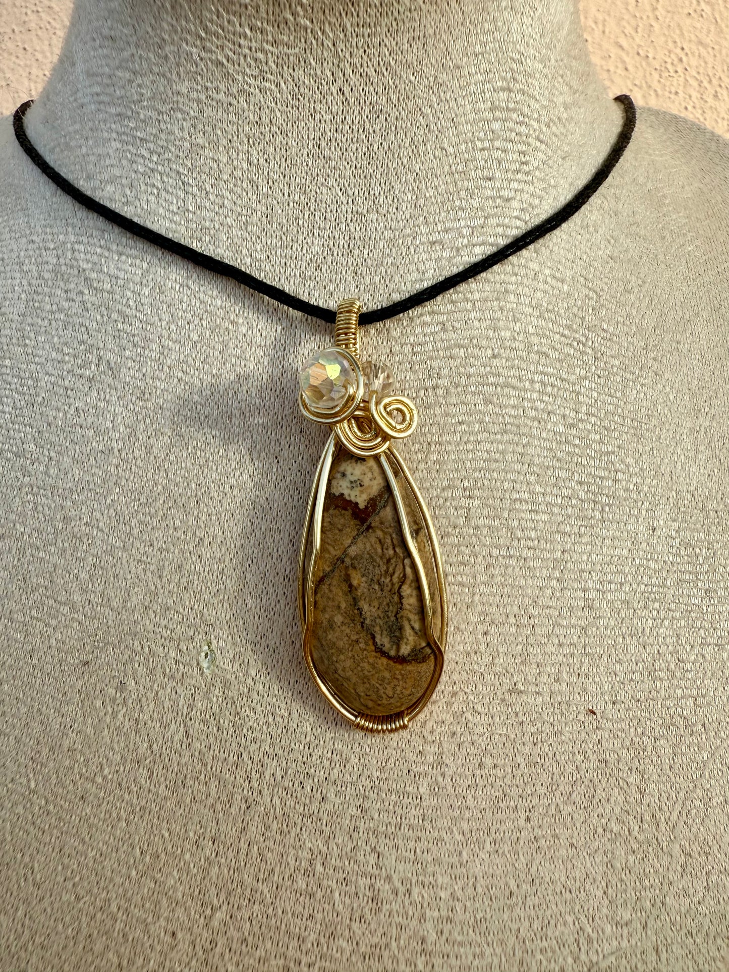 Collana Diaspro Paesaggio