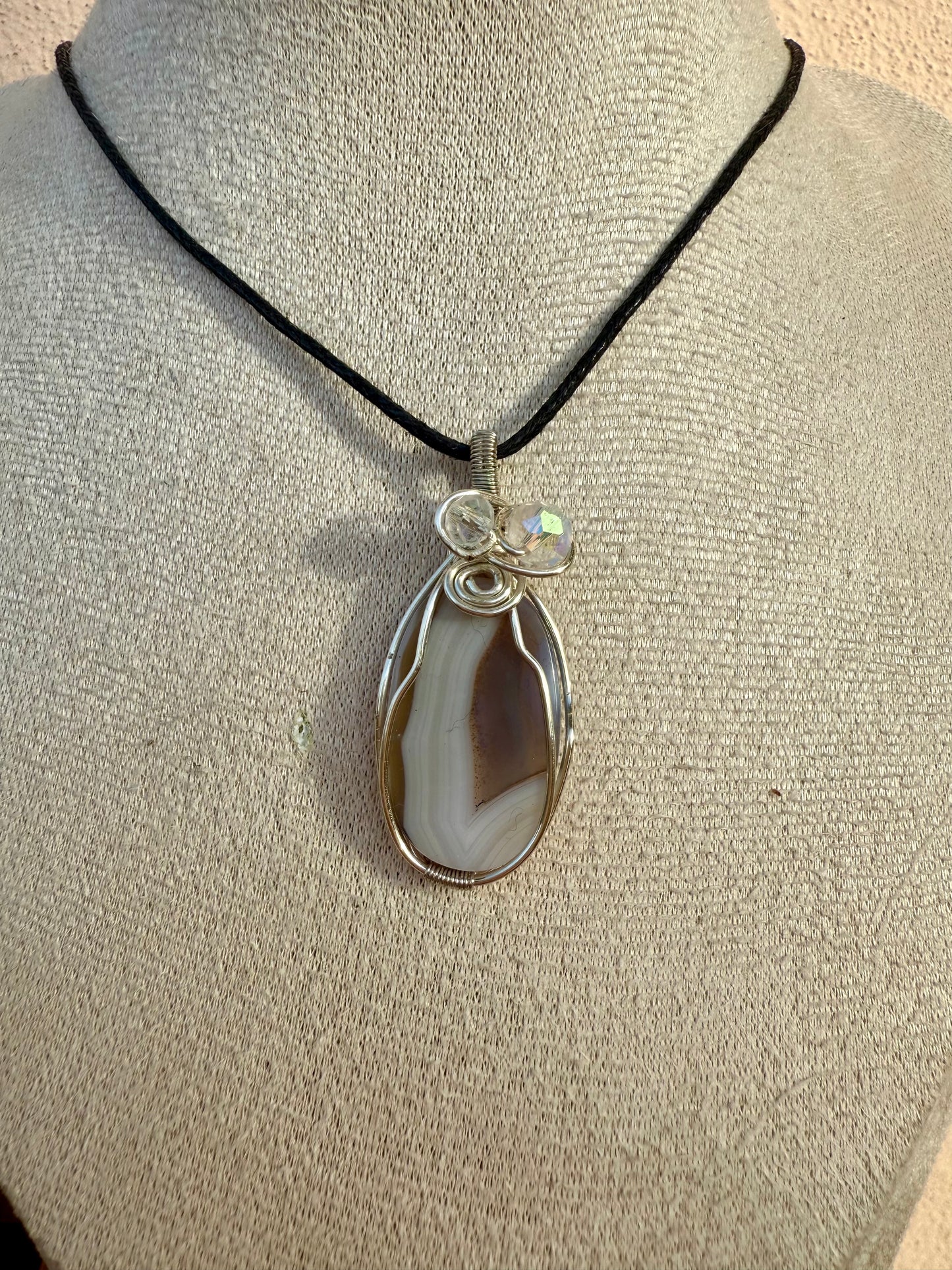 Collana Agata a bande