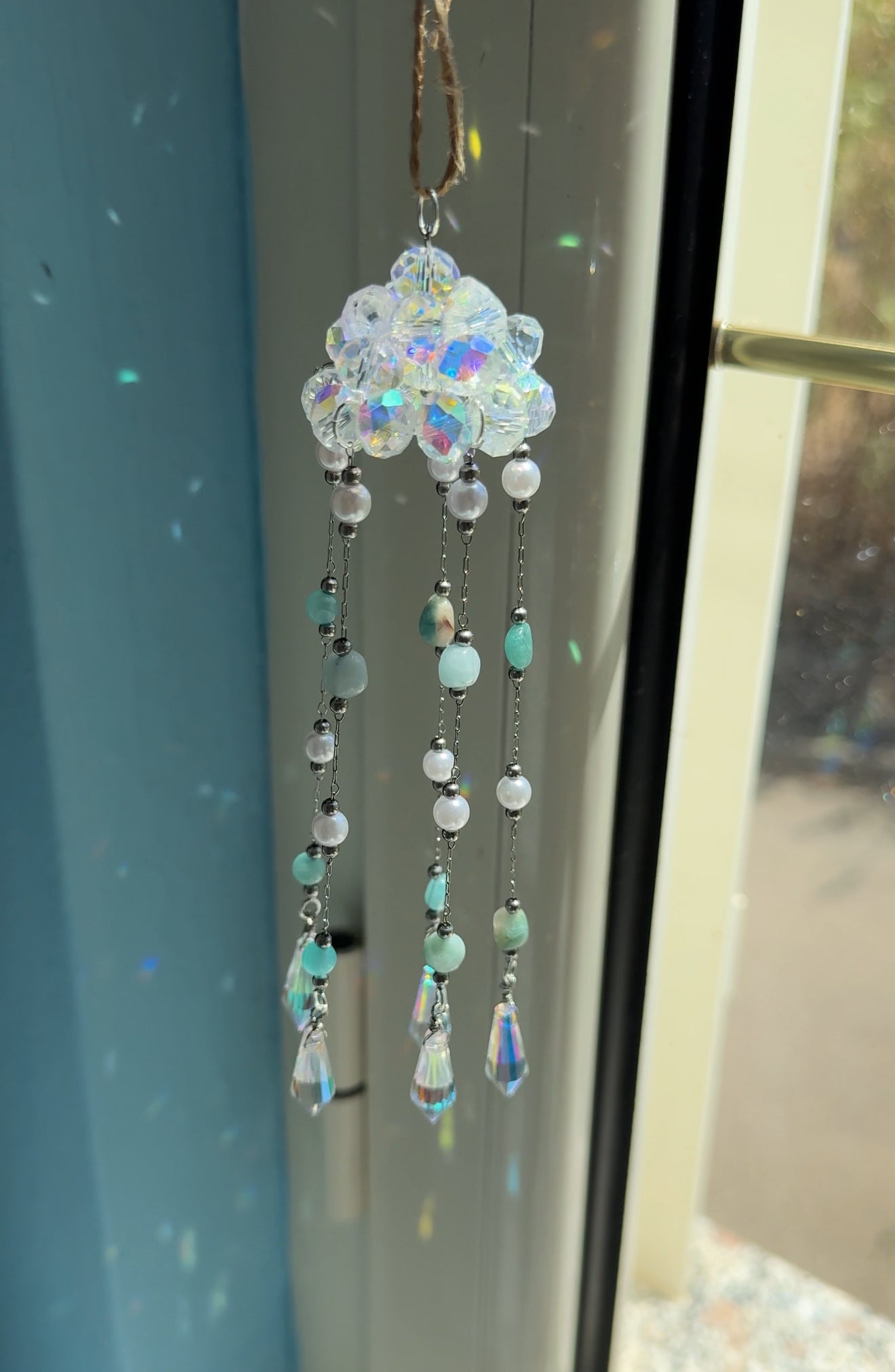 Mini Nuvoletta “sparkling” Quarzo Rosa