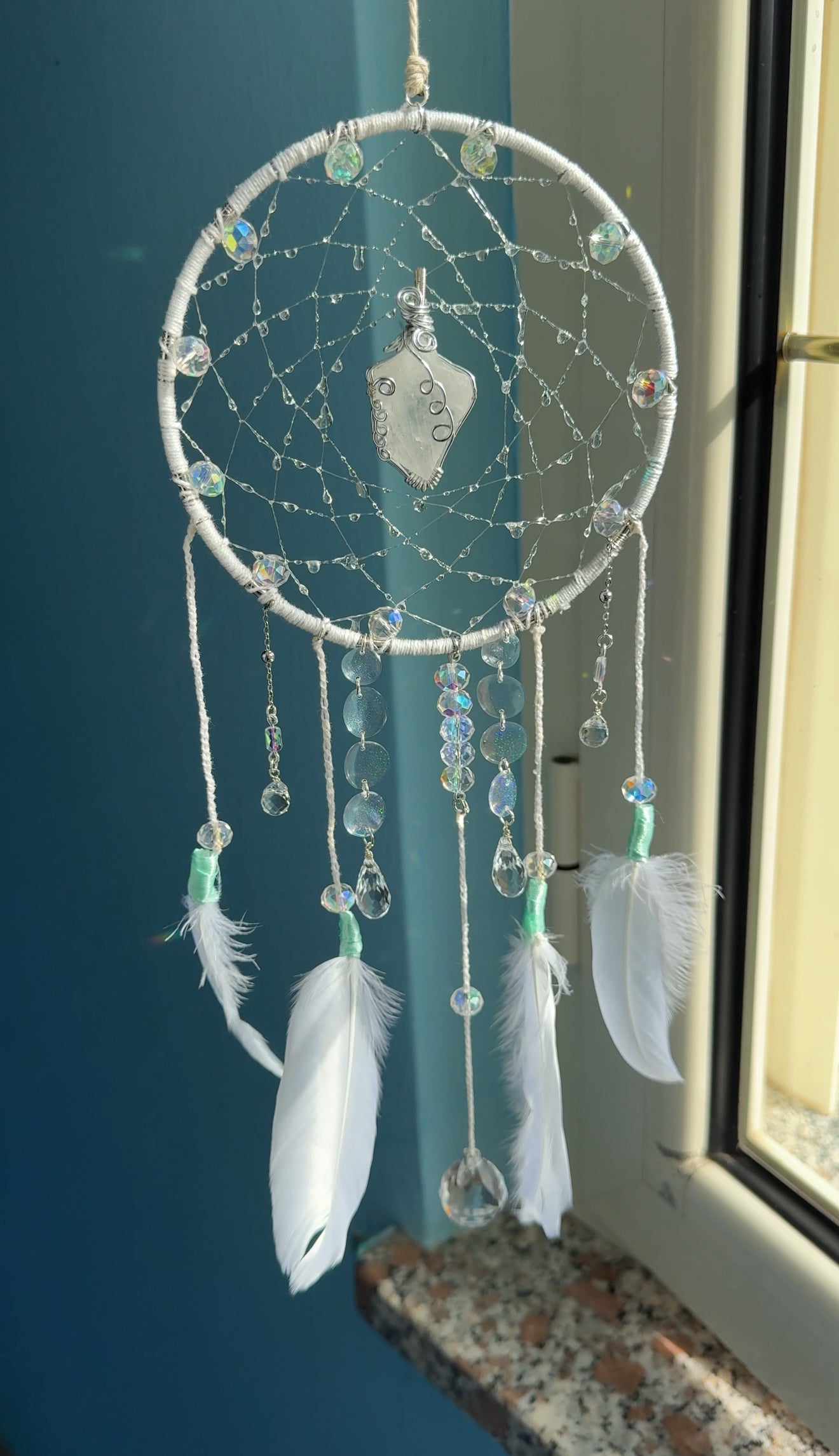 Acchiappasogni di Ghiaccio - Quarzo Ialino