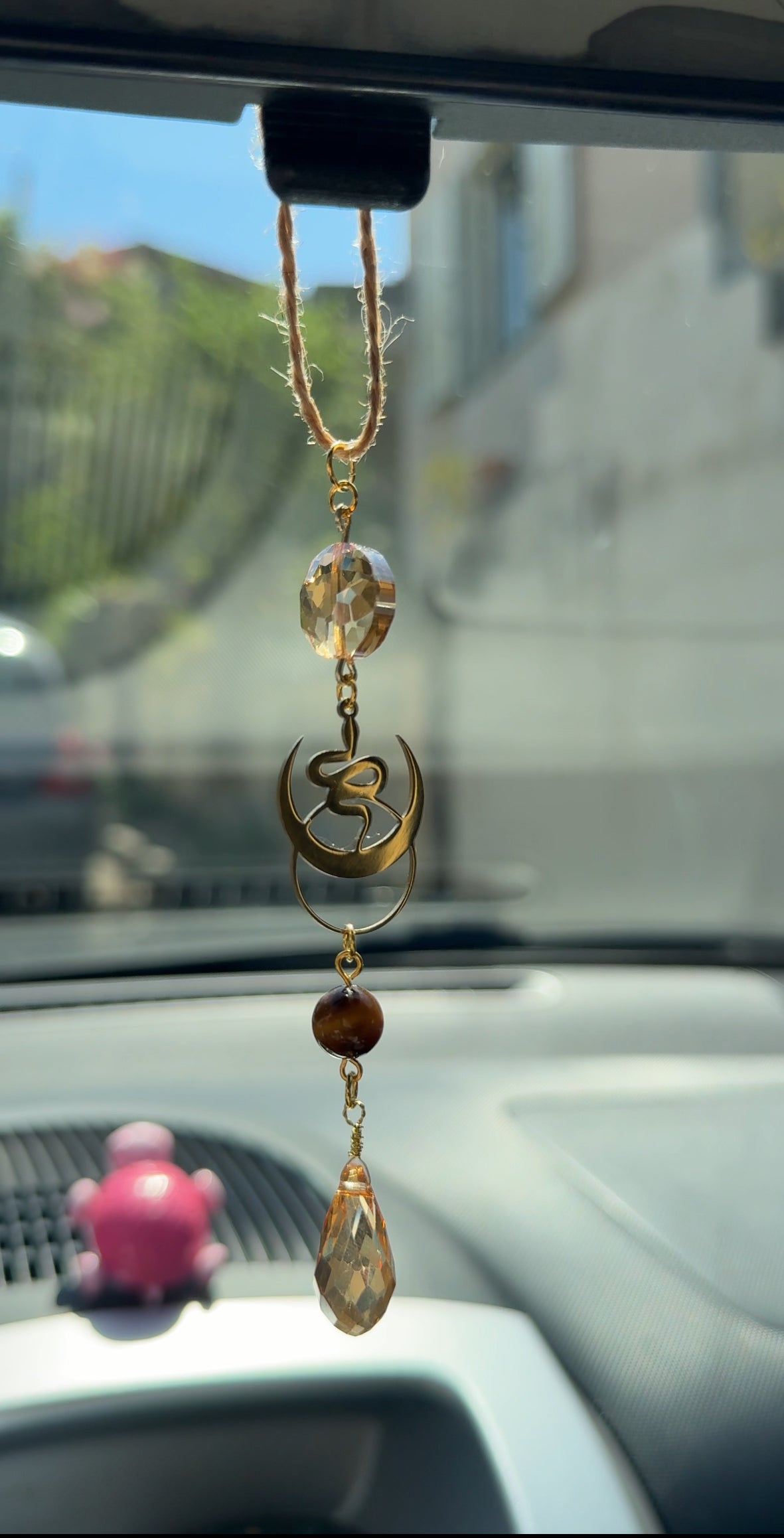 Mini Suncatcher per Auto (color Oro)