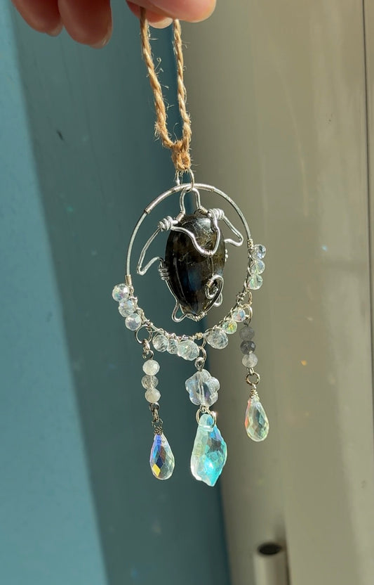 Mini Tartaruga in Labradorite