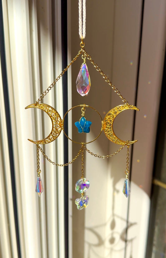 Mini triplice luna Apatite