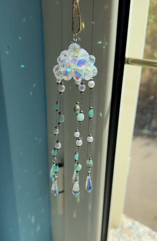 Mini Nuvoletta “sparkling” Quarzo Rosa