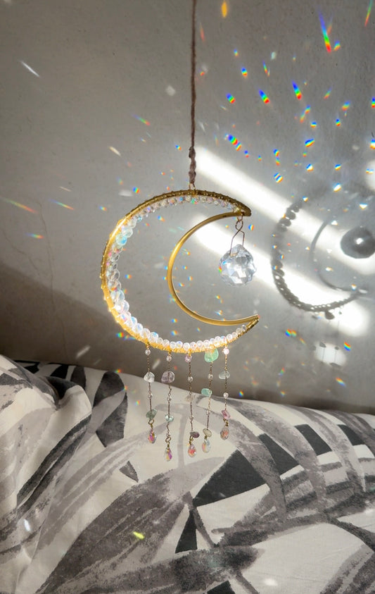 Luna cascata di Fluorite