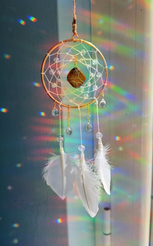 Acchiappasogni Small con Occhio di Tigre