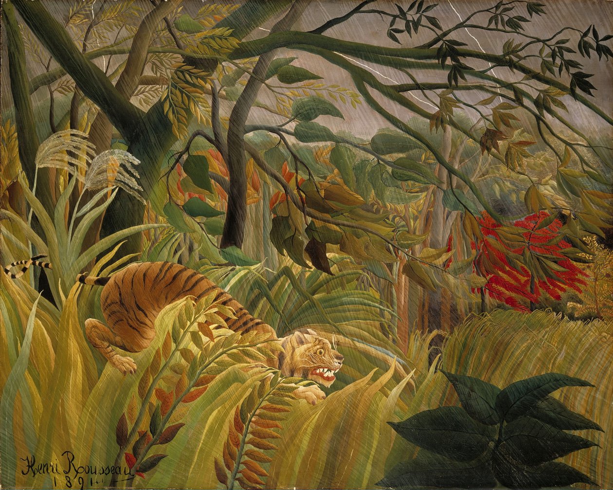 Collana Occhio di tigre "Tiger's Eye" Henry Rousseau